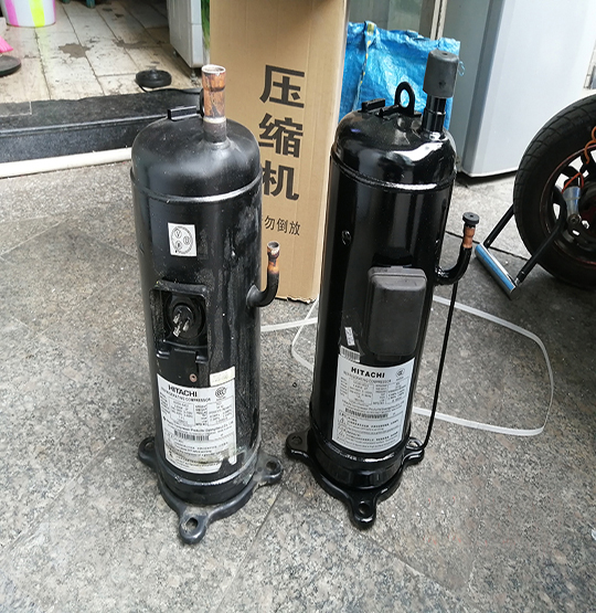 泉山中央空调压缩机的更换维修